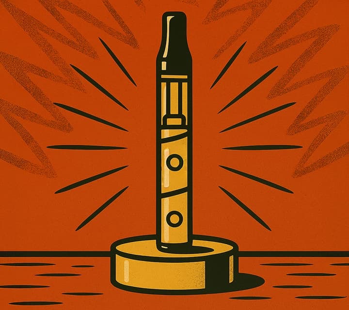 Dab pen for cannabis concentrates