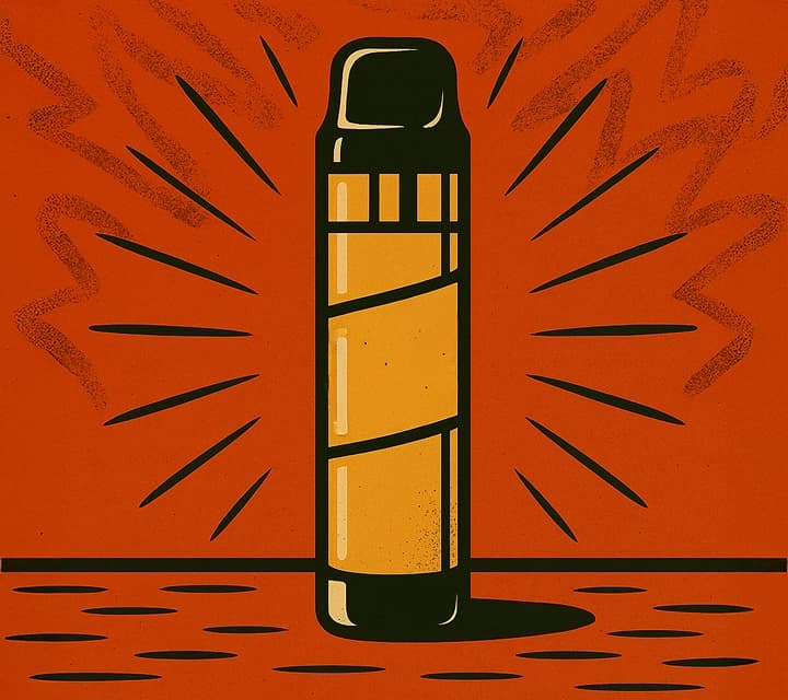 Disposable cannabis vape pen