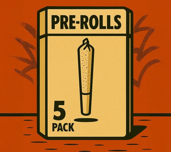 Multi-pack of pre-rolled joints
