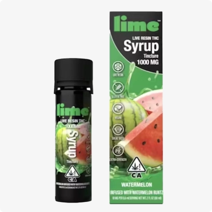 Lime Watermelon Cannabis Syrup