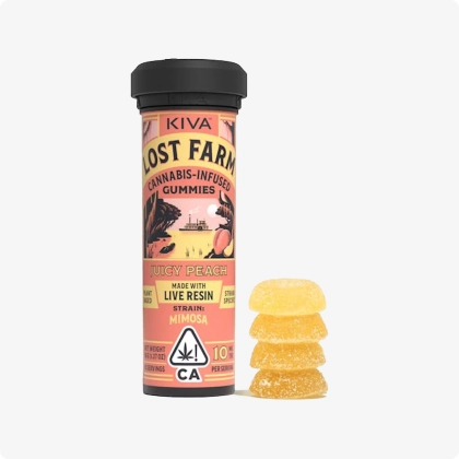 Lost Farm juicy peach edible