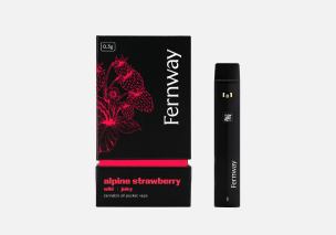 Alpine Strawberry Fernway vape cartridge