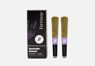 Lavender Dream concentrate infused joints by Fernway